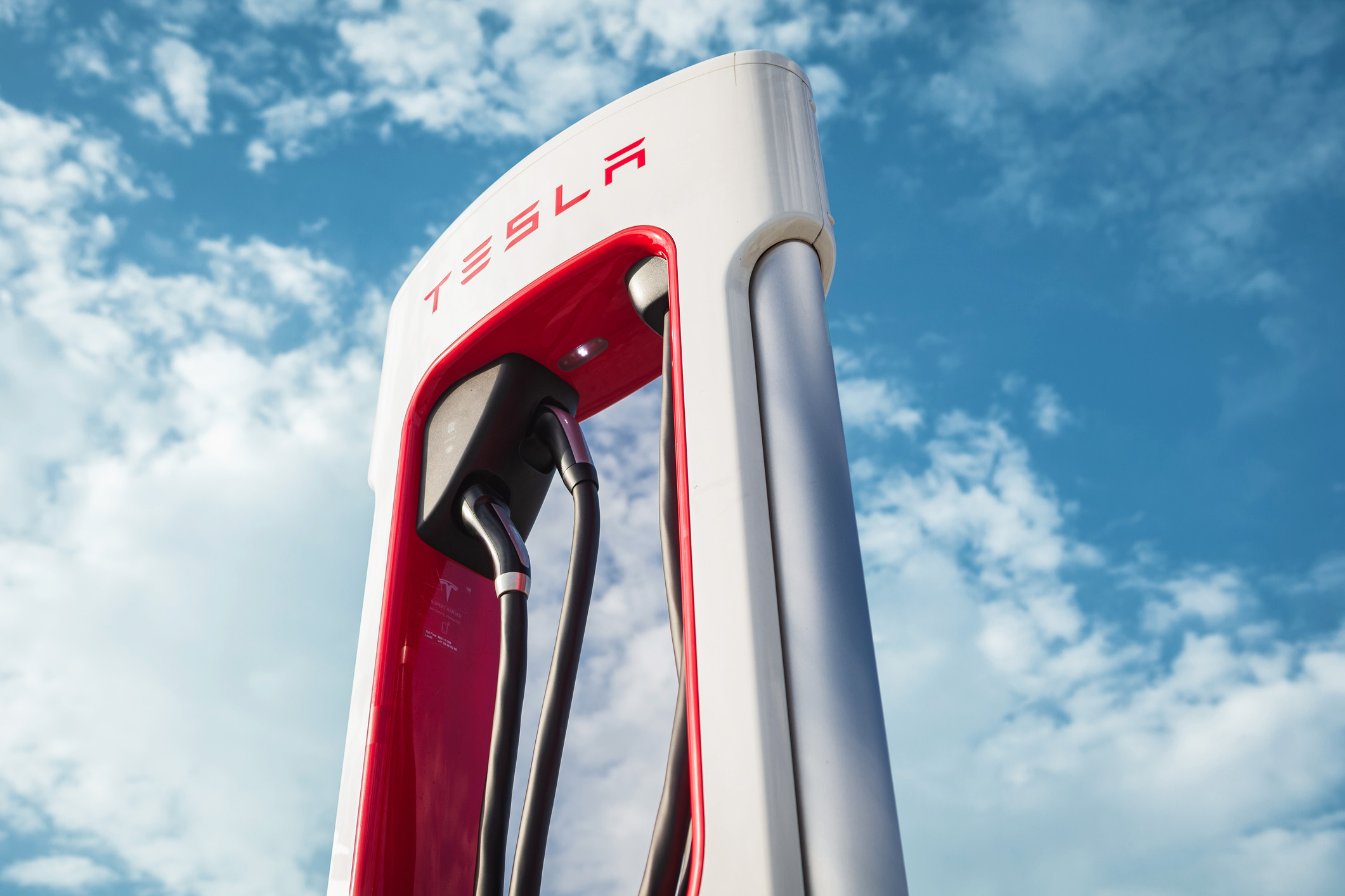 Tesla Charging Stations at Pacific Fair